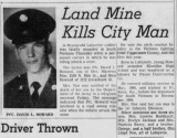 PFC David Howard - KIA 14 Sept. '67