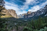The Yosemite Valley from Tunnel View, mid-afternoon