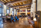 The Great Lounge in the Ahwahnee Hotel