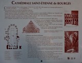 Bourges: Saint-Étienne cathedral, interior; some explanation (click on 'original' below for easy reading).