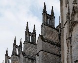 Bourges: Saint-Étienne cathedral, lateral view.