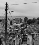Florianpolis downtown; seen from Monte Serrat square.