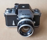 The Nikon F, with the Photomic FTn; one of the best cameras ever: solid, silent, robust and very precise.