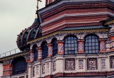 Moscow : detail of the  St.Basils Cathedral. 