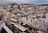 Athens; from our hotel window.