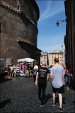 Backside of the Pantheon (and of my two sons :-)