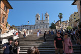 The spanish steps....