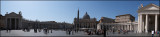 Pano of St. Peter`s square...