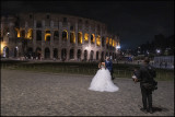 Scenes from Colloseum at night....