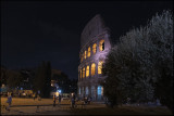 Scenes from Colloseum at night....