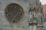  St Stephans window and carvings 