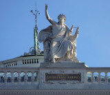  Hofburg Theatre statue 