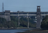 Britannia Bridge over Menai Strait from Plas Newydd