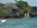  View at High Tide across reef