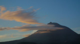 Sunrise clouds over Mount Pico