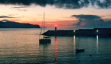 Twilight over Madalena Harbour