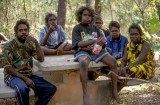 Aboriginal family, Kakadu, NT