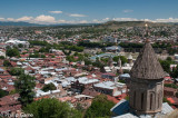 Tbilisi from the hillside below Nariqala Fortress