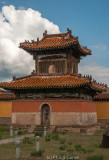A Manchu Dynasty-style tower at Amarbayasgalant Khiid