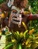 Masked dancers, New Ireland Province, Papua New Guinea