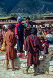 Market scene in Thimphu