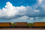 Freight cars at Berrimah Terminal 