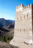 Mudbrick fort at Hayl, near the Indian Ocean coast