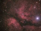 Butterfly Nebula in Cygnus aka IC1318