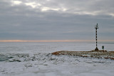 Terschelling - Frozen Wadden Sea - t Lichtje