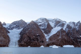 Shadow side with glaciers - Schaduwzijde met gletsjers