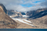 Glacier in fjord - Gletsjer in fjord