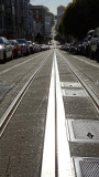 Washington Street Cable Car Tracks