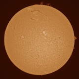 Sun in Hydrogen Alpha 6-20-22