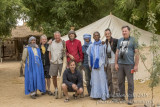 Trip team at Bab Sahara Lodge, Atar (Mauritania)