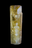 Golden prismatic barite, 11.5 cm, Frizington, probably Parkside Mine.