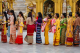 The girls at Shwedagon