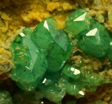 Andradite crystals to 14 mm, Khost, Afghanistan, showing trisoctahedrons