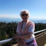 Here I am on top of Clingmans Dome