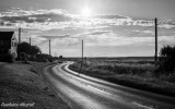 Winding road, North Norfolk