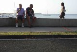 Watching all the girls go by