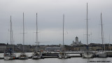 Vedette at Valkosaari / Helsinki skyline