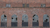 Old factory windows