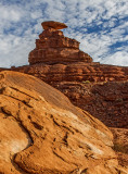 Mexican Hat pedestal rock, Mexican Hat, UT