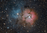 M20 Trifid Nebula Cropped