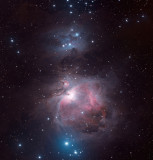 Orion Nebula and Running Man