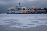 Silja Symphony at Winter Harbor