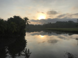 Sunrise at Rio Rincon bridge