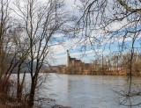 Power plant across the Delaware River.