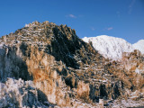 Des monticules de neiges sales dans ma cour mon fournis l'inspiration...