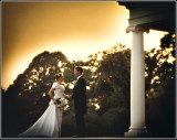 Bride and Groom Environmental Portrait